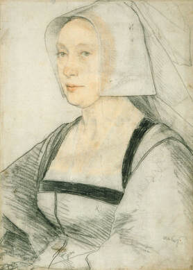 Possibly Maud Green by Hans Holbein