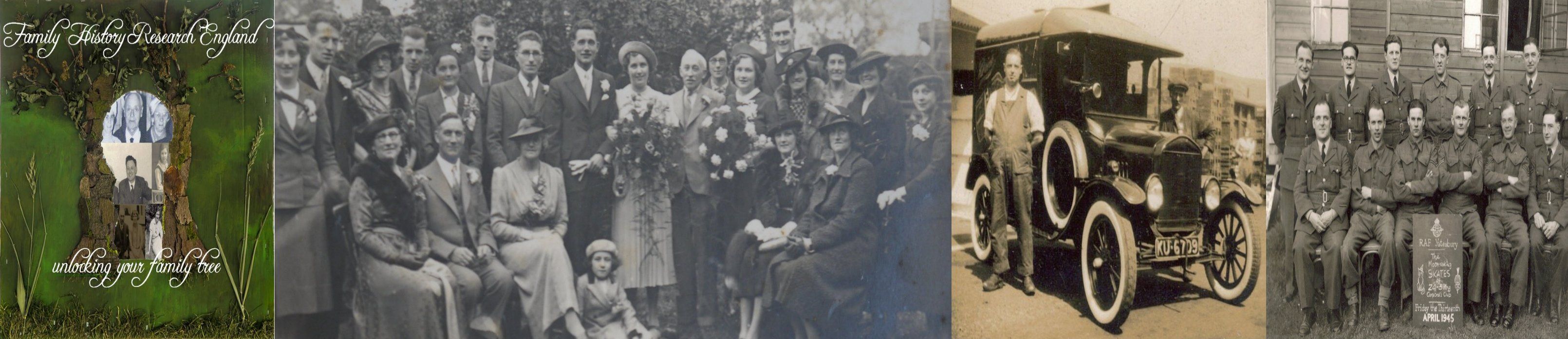 Genealogy photographs for Family History Research England ©. 
