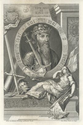 King Edward III.  Image courtesy of ancestryimages.com