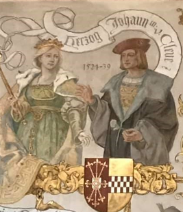 John III, Duke of Cleves with his wife Maria of Julich-Berg