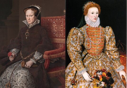 Queen Mary I & Queen Elizabeth I